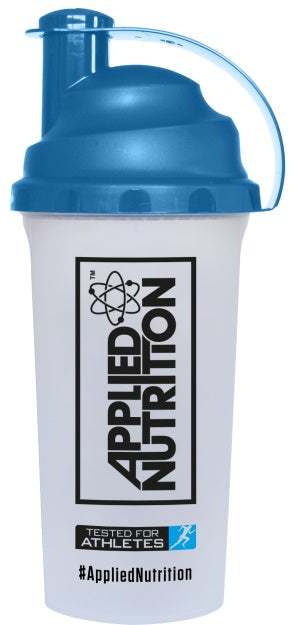 Applied Nutrition Shaker, Clear & Blue - 700 ml.