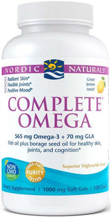 Nordic Naturals Complete Omega, 565mg Lemon - 120 softgels