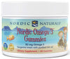 Nordic Naturals Nordic Omega-3 Gummies, 82mg Tangerine Treats - 60 gummies