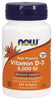 NOW Foods Vitamin D-3, 5000 IU - 240 softgels