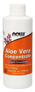 NOW Foods Aloe Vera Concentrate 118ml liquid inner leaf aloe for digestive support