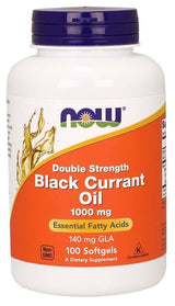 NOW Foods Black Currant Oil, 1000mg - 100 softgels