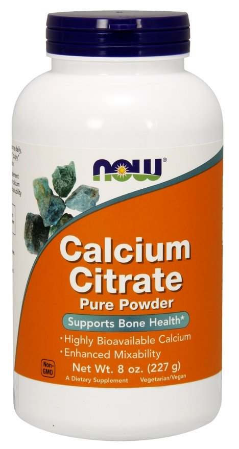 NOW Foods Calcium Citrate Pure Powder - 227 grams