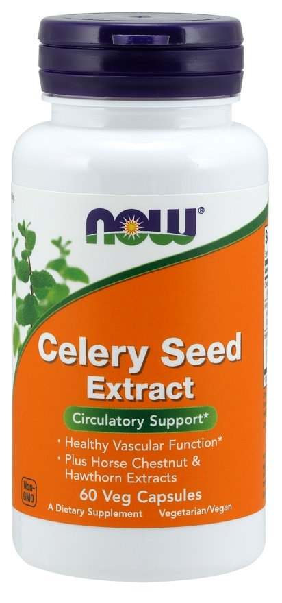 NOW Foods Celery Seed Extract - 60 vcaps