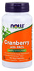 NOW Foods Cranberry with PACs - 90 vcaps