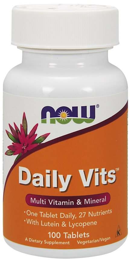 NOW Foods Daily Vits - 100 tablets