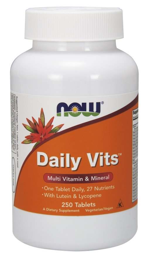 NOW Foods Daily Vits - 250 tablets