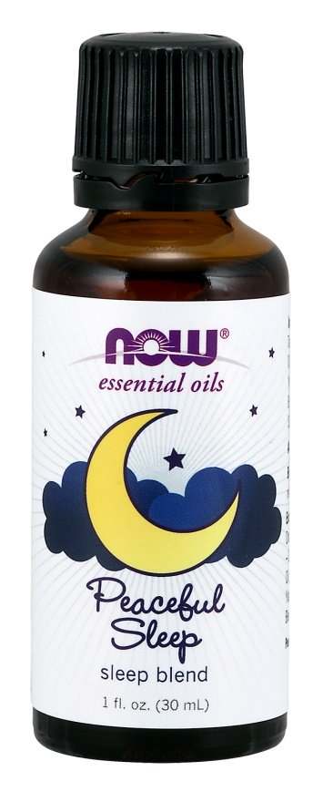 NOW Foods Essential Oil, Peaceful Sleep Oil - 30 ml.