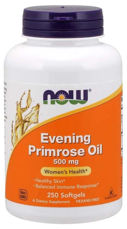 NOW Foods Evening Primrose Oil, 500mg - 250 softgels