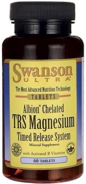 Swanson Albion Chelated TRS Magnesium - 60 tablets