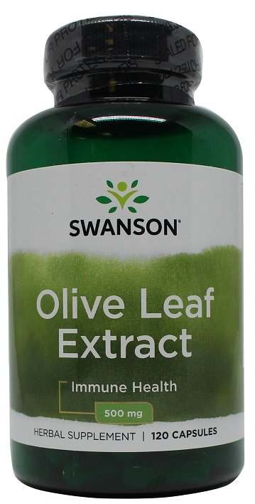 Swanson Olive Leaf Extract, 500mg - 120 caps