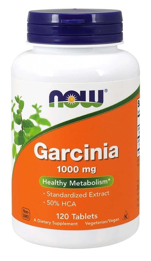 NOW Foods Garcinia, 1000mg - 120 tablets