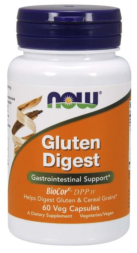 NOW Foods Gluten Digest - 60 vcaps