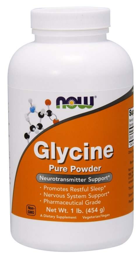 NOW Foods Glycine, Pure Powder - 454 grams