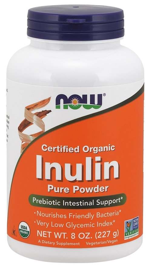 NOW Foods Inulin Powder, Organic - 227 grams