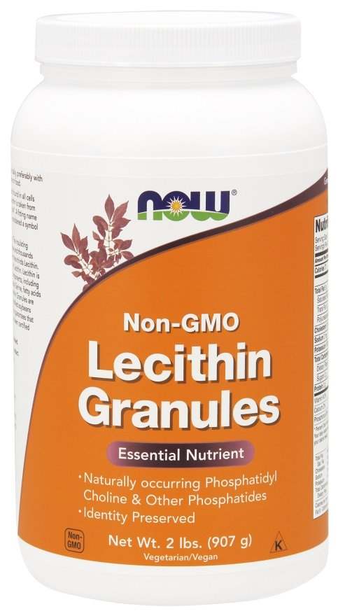 NOW Foods Lecithin Granules Non-GMO - 907 grams