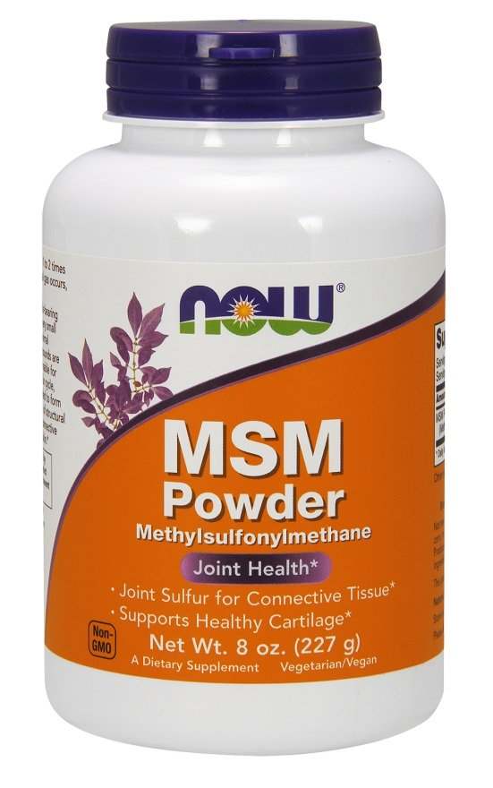 NOW Foods MSM Methylsulphonylmethane, Powder - 227 grams