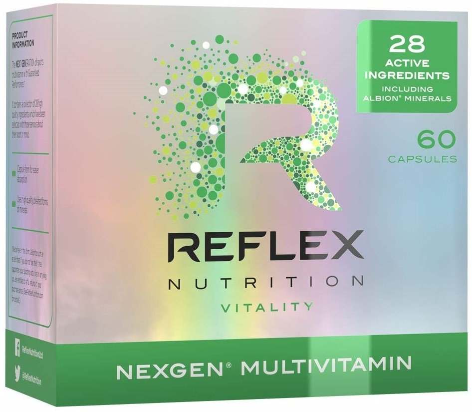 Reflex Nutrition Nexgen Sports Multivitamin - 60 caps