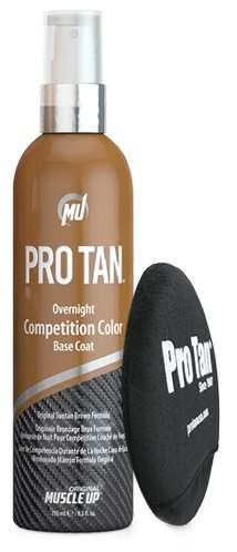 Pro Tan Overnight Competition Color Base Coat, (Spray With Applicator) - 250 ml.