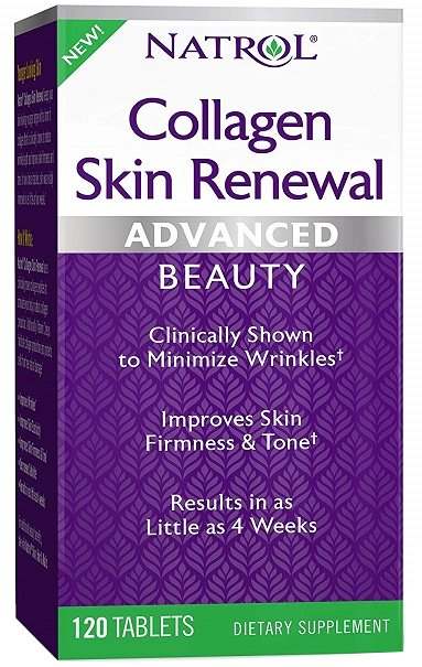 Natrol Collagen Skin Renewal - 120 tablets