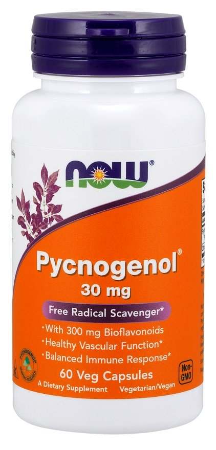 NOW Foods Pycnogenol, 30mg - 60 vcaps