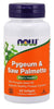 NOW Foods Pygeum & Saw Palmetto - 60 softgels