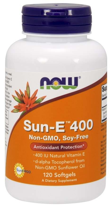 NOW Foods Sun-E, 400 IU - 120 softgels