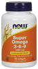 NOW Foods Super Omega 3-6-9, 1200mg - 90 softgels