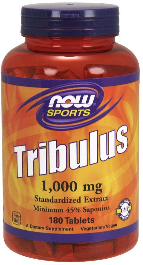 NOW Foods Tribulus, 1000mg - 180 tablets