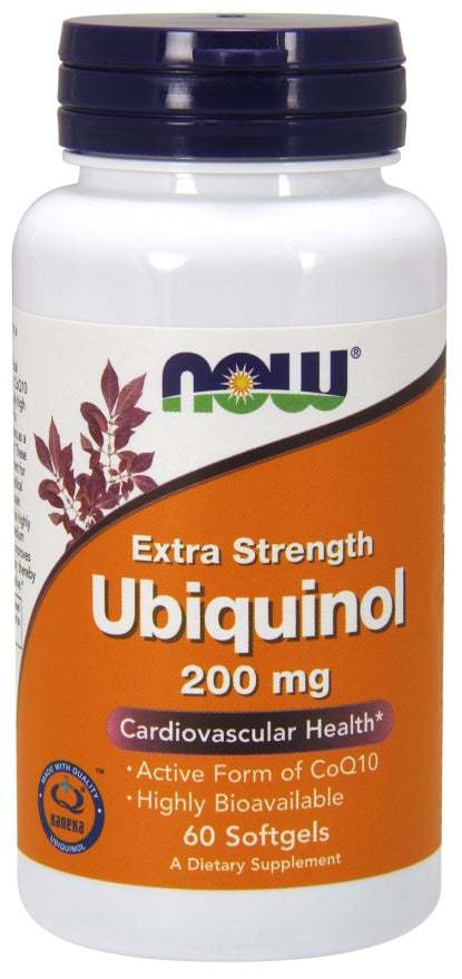 NOW Foods Ubiquinol, 200mg - 60 softgels