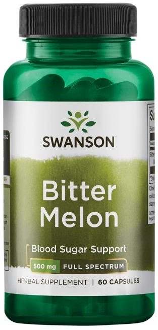 Swanson Bitter Melon, 500mg - 60 caps