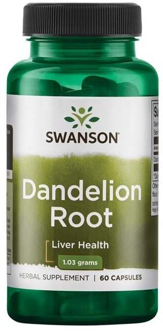 Swanson Dandelion Root, 515mg - 60 caps