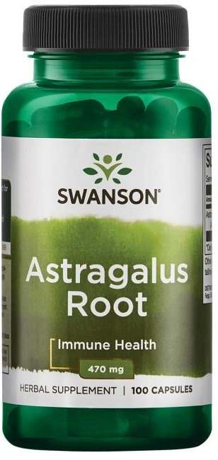 Swanson Astragalus Root, 470mg - 100 caps