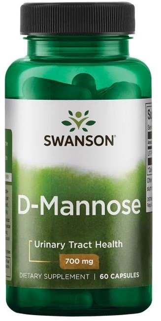 Swanson D-Mannose, 700mg - 60 caps