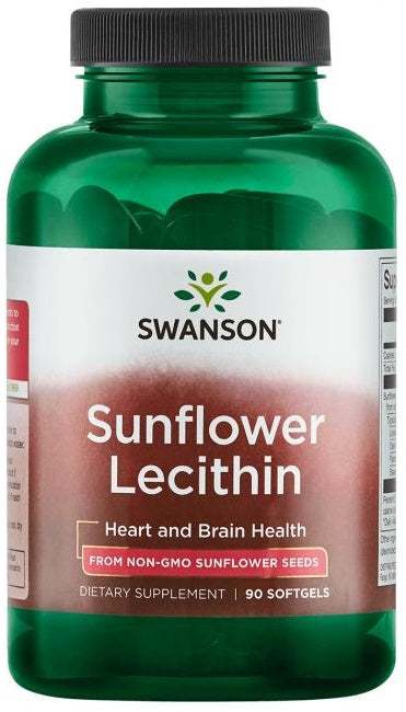 Swanson Sunflower Lecithin - 90 softgels