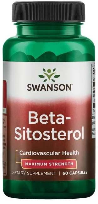 Swanson Beta-Sitosterol, Maximum Strength - 60 caps