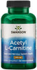 Swanson Acetyl L-Carnitine, 500mg - 100 vcaps