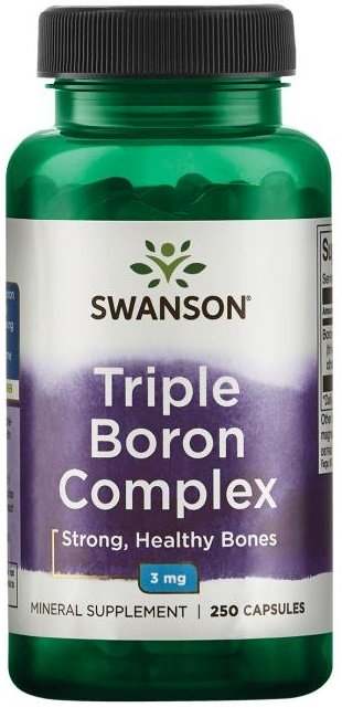 Swanson Triple Boron Complex, 3mg - 250 caps