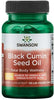 Swanson Black Cumin Seed Oil, 500mg - 60 liquid vcaps