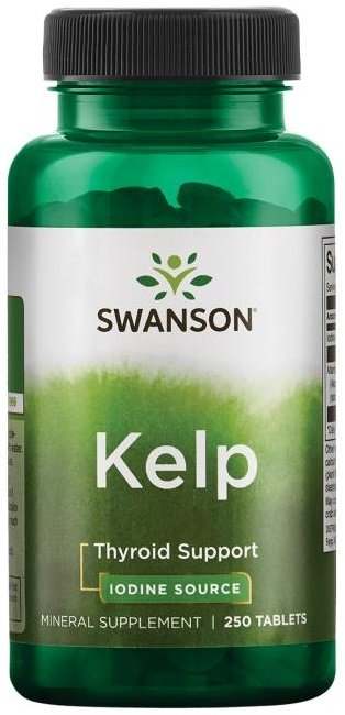 Swanson Kelp Iodine Source - 250 tablets