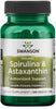 Swanson Spirulina & Astaxanthin, Organic - 120 veggie tablets