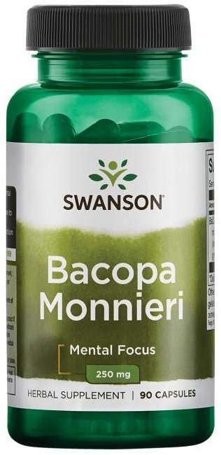 Swanson Bacopa Monnieri, 250mg - 90 caps