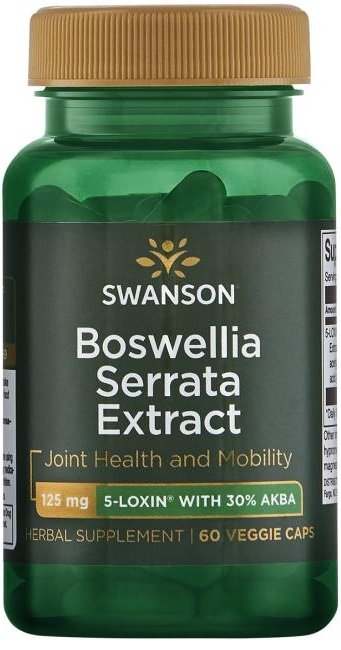 Swanson Boswellia Serrata Extract, 125mg - 60 vcaps