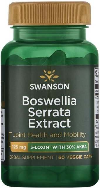 Swanson Boswellia Serrata Extract, 125mg - 60 vcaps