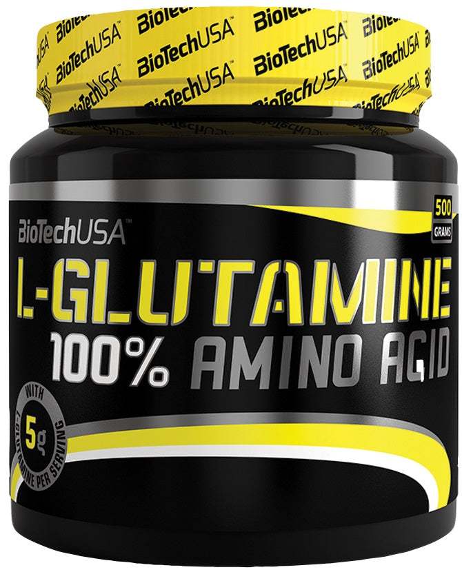 BioTechUSA 100% L-Glutamine, Unflavoured - 500 grams