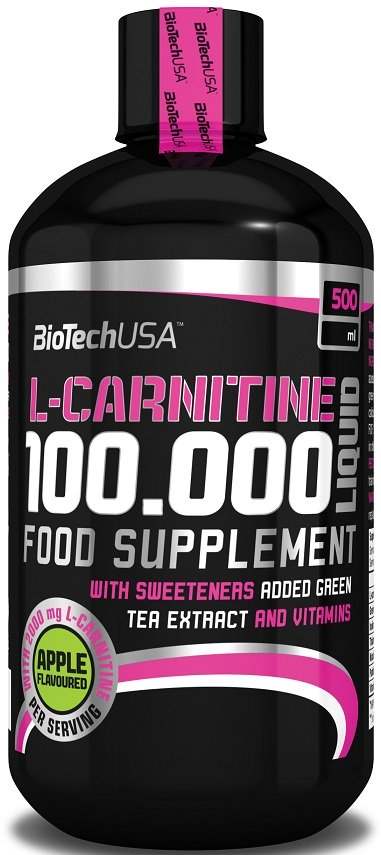 BioTechUSA L-Carnitine 100.000, Cherry - 500 ml.