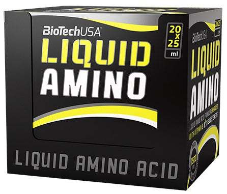 BioTechUSA Liquid Amino, Orange - 20 x 25 ml.