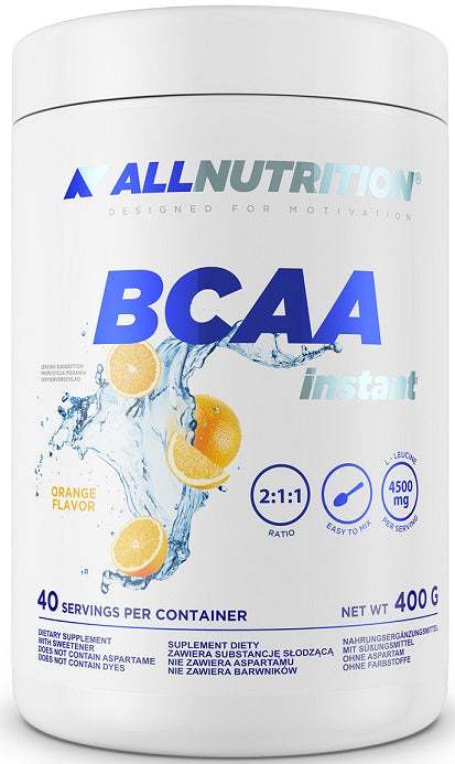 Allnutrition BCAA Instant, Orange - 400 grams