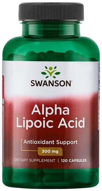 Swanson Alpha Lipoic Acid, 300mg - 120 caps