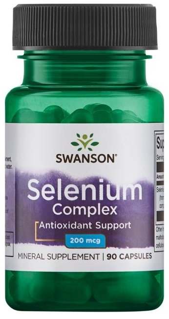 Swanson Selenium Complex, 200mcg - 90 caps